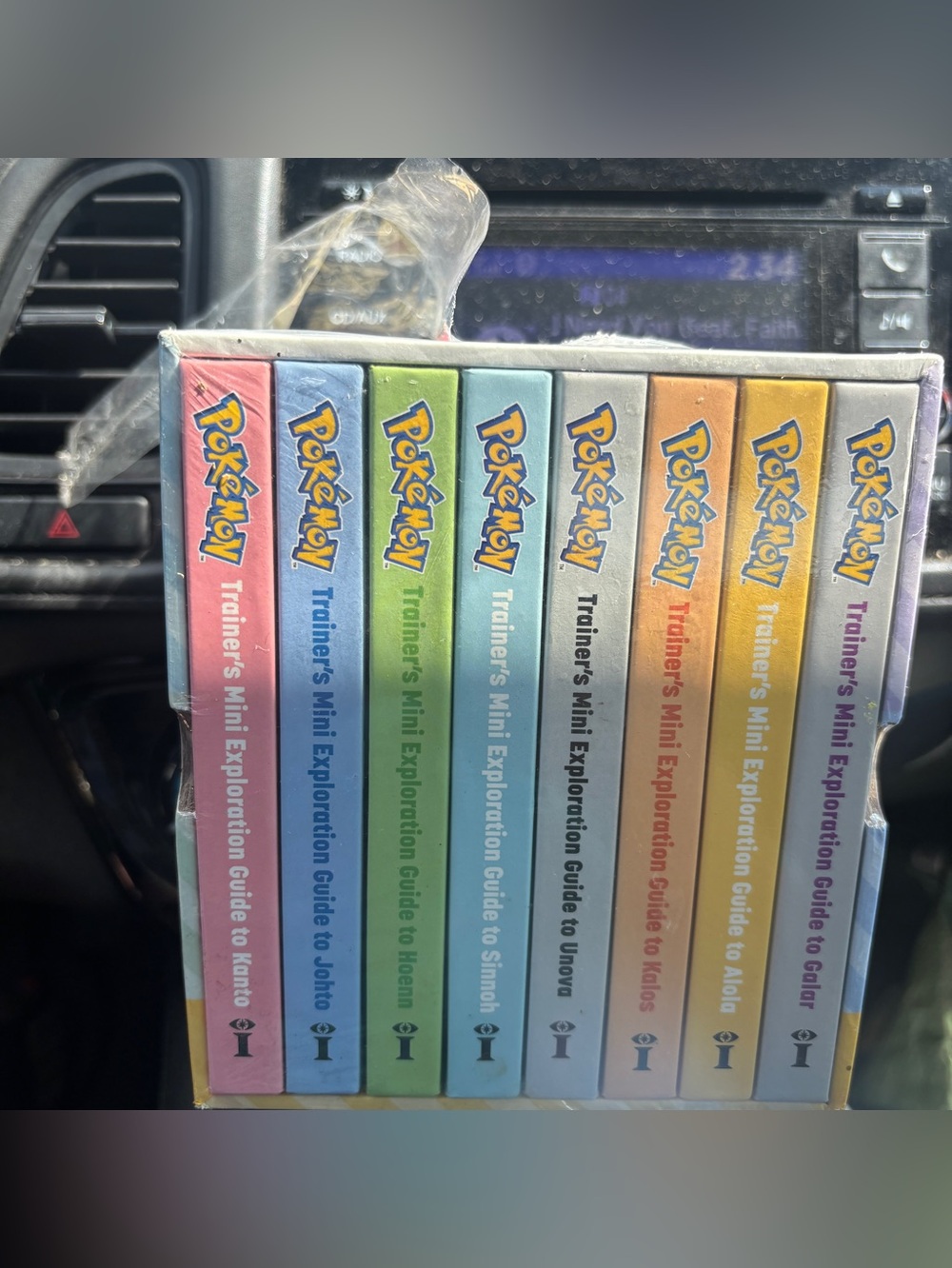 Pokemon Mini Trainer Guide Collection 8 Book Set With Stickers